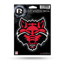 NCAA Arkansas State Red Wolves 5" x 7" Vinyl Die-Cut Decal - Car/Truck/Home Accessory By Rico Industries