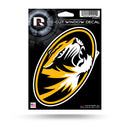 NCAA Missouri Tigers 5" x 7" Vinyl Die-Cut Decal - Car/Truck/Home Accessory By Rico Industries