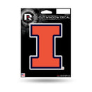 NCAA Illinois Fighting Illini 5" x 7" Vinyl Die-Cut Decal - Car/Truck/Home Accessory By Rico Industries