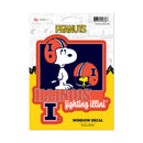 Illinois Fighting Illini Peanuts Game Day Medium Die Cut Decal