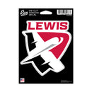 Lewis University Flyers Medium Die Cut Decal
