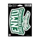 Eastern New Mexico Greyhounds Medium Die Cut Decal