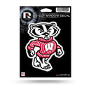 NCAA Wisconsin Badgers 5" x 7" Vinyl Die-Cut Decal - Car/Truck/Home Accessory By Rico Industries
