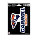 Carroll University Pioneers Medium Die Cut Decal