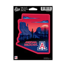 Arizona Wildcats Resort Design Medium Die Cut Decal