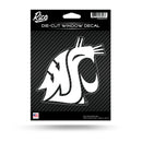 NCAA Washington State Cougars 5" x 7" Vinyl Die-Cut Decal - Car/Truck/Home Accessory By Rico Industries