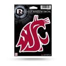 NCAA Washington State Cougars 5" x 7" Vinyl Die-Cut Decal - Car/Truck/Home Accessory By Rico Industries