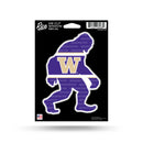 Washington University Bigfoot Design Medium Die Cut Decal