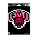 Central Washington Wildcats Medium Die Cut Decal