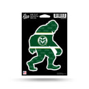 Colorado State Bigfoot Design Medium Die Cut Decal