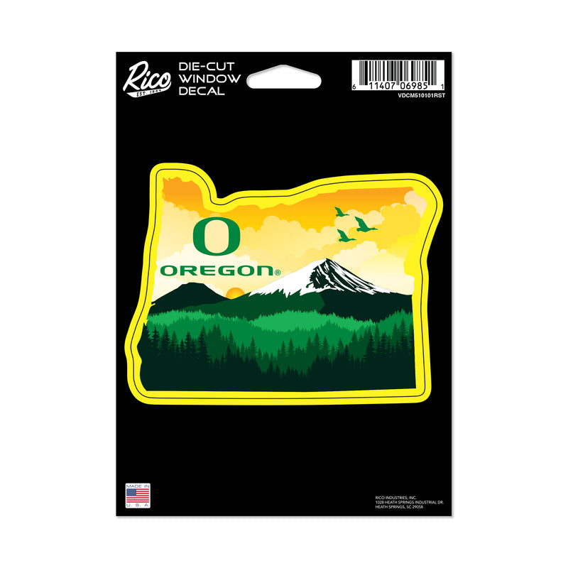 Oregon Ducks Resort Design Medium Die Cut Decal