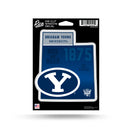 BYU Cougars State Shape Medium Die Cut Decal