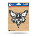NBA Charlotte Hornets 5" x 7" Vinyl Die-Cut Decal - Car/Truck/Home Accessory By Rico Industries