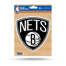 NBA Brooklyn Nets 5" x 7" Vinyl Die-Cut Decal - Car/Truck/Home Accessory By Rico Industries