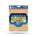 OKC Thunder 2025 NBA Champions Medium Die Cut Decal