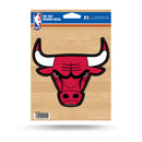 NBA Chicago Bulls 5" x 7" Vinyl Die-Cut Decal - Car/Truck/Home Accessory By Rico Industries