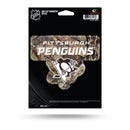 NHL Pittsburgh Penguins 5" x 7" Vinyl Die-Cut Decal - Car/Truck/Home Accessory By Rico Industries