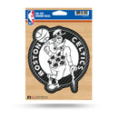 NBA Boston Celtics 5" x 7" Vinyl Die-Cut Decal - Car/Truck/Home Accessory By Rico Industries