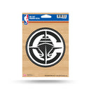 Los Angeles Clippers Carbon Fiber Design Medium Die Cut Decal