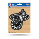 NBA Miami Heat 5" x 7" Vinyl Die-Cut Decal - Car/Truck/Home Accessory By Rico Industries