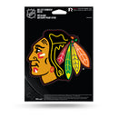 NHL Chicago Blackhawks 5" x 7" Vinyl Die-Cut Decal - Car/Truck/Home Accessory By Rico Industries
