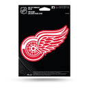 NHL Detroit Red Wings 5" x 7" Vinyl Die-Cut Decal - Car/Truck/Home Accessory By Rico Industries