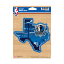 Dallas Mavericks Resort Design Medium Die Cut Decal