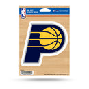 NBA Indiana Pacers 5" x 7" Vinyl Die-Cut Decal - Car/Truck/Home Accessory By Rico Industries
