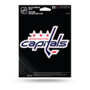NHL Washington Capitals 5" x 7" Vinyl Die-Cut Decal - Car/Truck/Home Accessory By Rico Industries