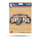 NBA San Antonio Spurs 5" x 7" Vinyl Die-Cut Decal - Car/Truck/Home Accessory By Rico Industries