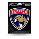 NHL Florida Panthers 5" x 7" Vinyl Die-Cut Decal - Car/Truck/Home Accessory By Rico Industries