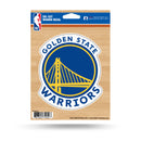 NBA Golden State Warriors 5" x 7" Vinyl Die-Cut Decal - Car/Truck/Home Accessory By Rico Industries