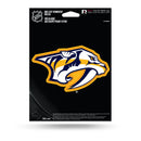 NHL Nashville Predators 5" x 7" Vinyl Die-Cut Decal - Car/Truck/Home Accessory By Rico Industries