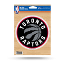 NBA Toronto Raptors 5" x 7" Vinyl Die-Cut Decal - Car/Truck/Home Accessory By Rico Industries