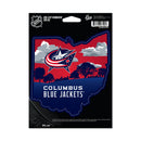 Columbus Blue Jackets Resort Design Medium Die Cut Decal