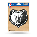 NBA Memphis Grizzlies 5" x 7" Vinyl Die-Cut Decal - Car/Truck/Home Accessory By Rico Industries