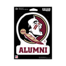 Florida State Seminoles Alumni Medium Die Cut Decal