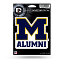 NCAA Michigan Wolverines 5" x 7" Vinyl Die-Cut Decal - Car/Truck/Home Accessory By Rico Industries