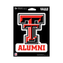 Texas Tech Alumni Medium Die Cut Decal