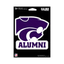 Kansas State University Alumni Medium Die Cut Decal
