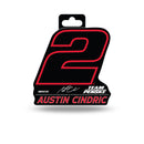Austin Cindric Die Cut Decal (Medium)
