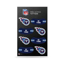 NFL Tennessee Titans Peel & Stick Temporary Tattoos - Eye Black - Game Day Approved! By Rico Industries
