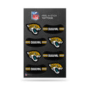 NFL Jacksonville Jaguars Peel & Stick Temporary Tattoos - Eye Black - Game Day Approved! By Rico Industries