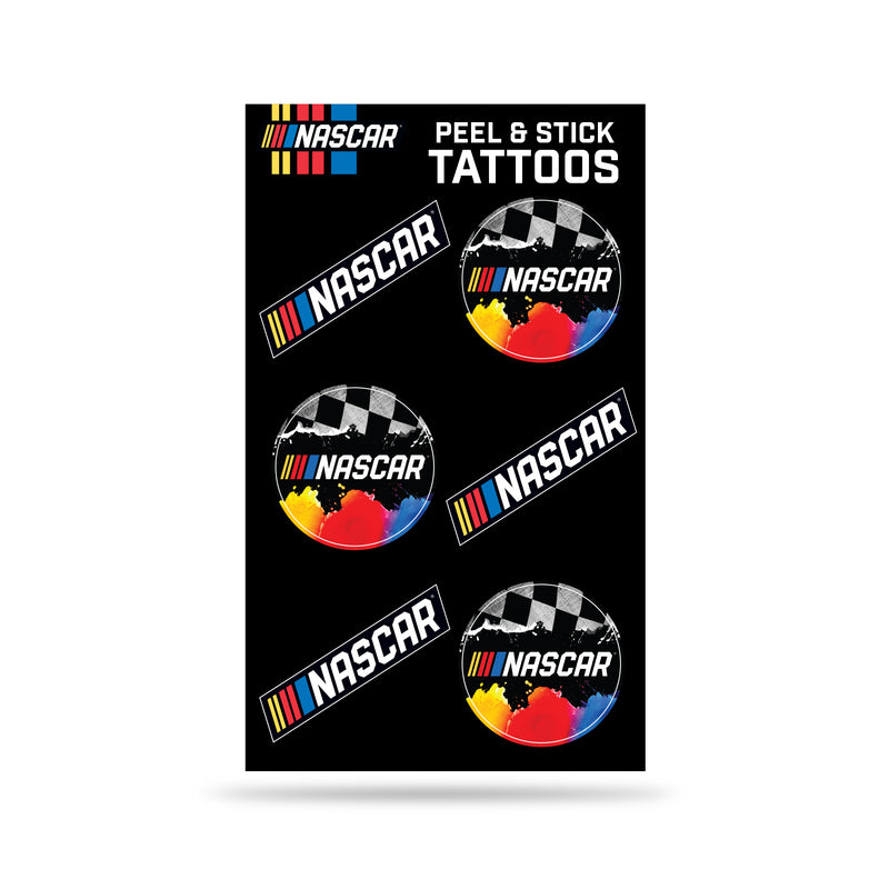Nascar Vertical Peel & Stick Tattoos (3"X5")