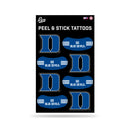 Duke Blue Devils Vertical Tattoo (3"X5")