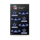 NFL Dallas Cowboys Peel & Stick Temporary Tattoos - Eye Black - Game Day Approved! By Rico Industries