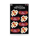 NCAA Iowas State Cyclones Peel & Stick Temporary Tattoos - Eye Black - Game Day Approved! By Rico Industries