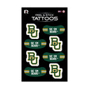 Baylor Vertical Tattoo (3"X5")