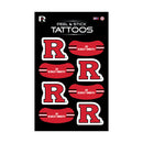 Rutgers Vertical Tattoo (3"X5")