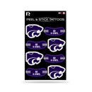 Kansas State University Vertical Tattoo (3"X5")